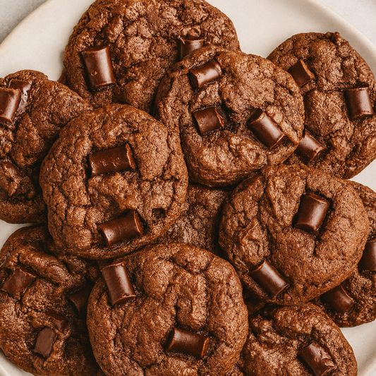 Egg- Free Double Choclate Chunk Cookie Box- Delivered Every Thursday