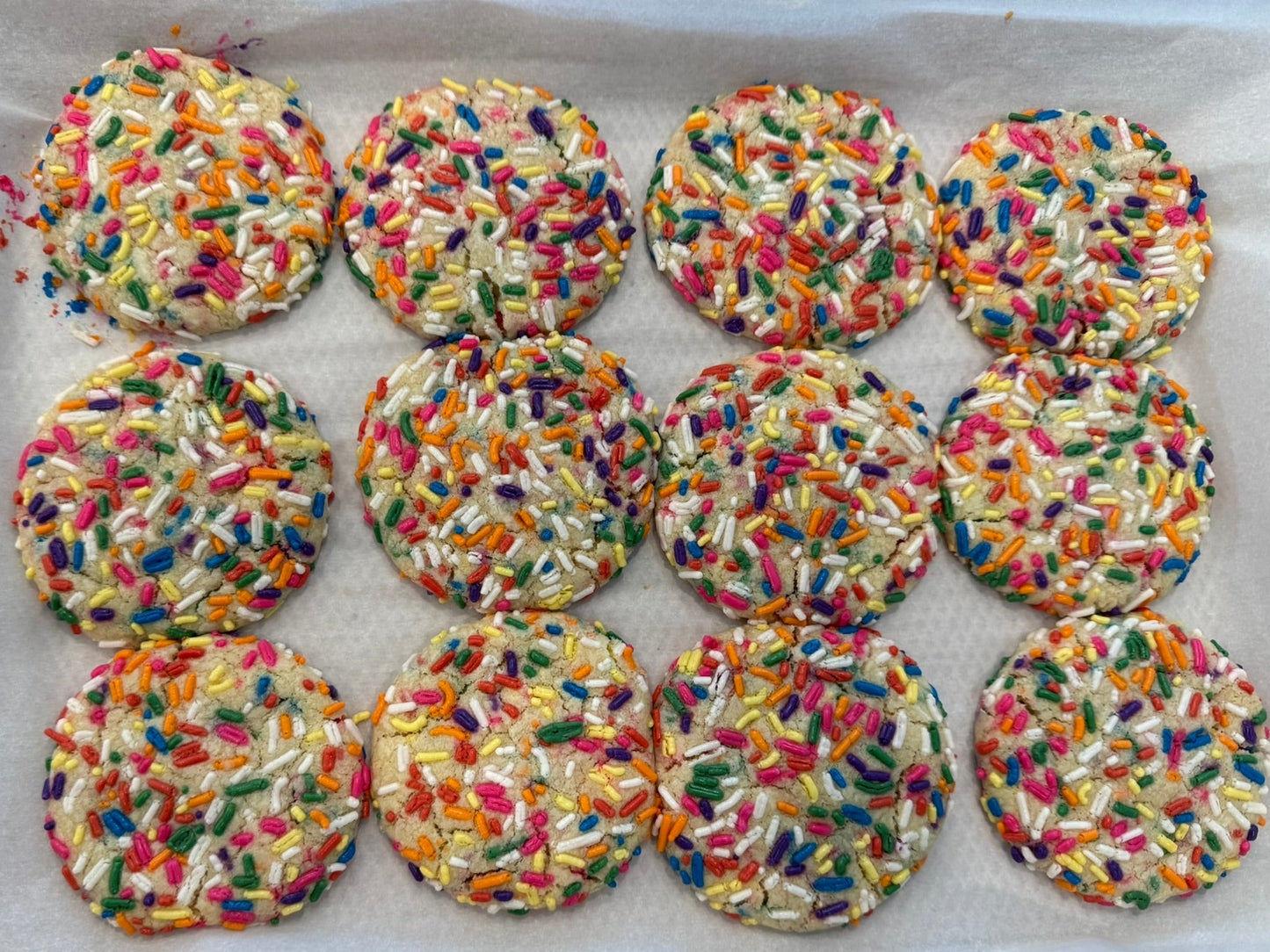 Sprinkle Cookie Tray- Delivered Every Thursday